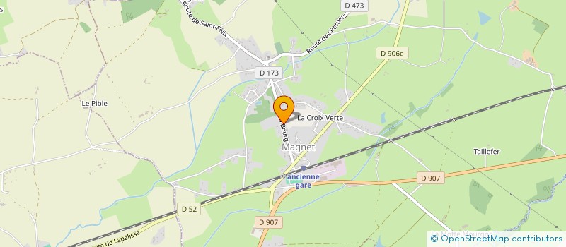 localisation de l'entreprise MONSIEUR JULIEN CHEVALIER  MAGNET