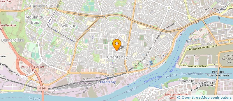 localisation de l'entreprise MONSIEUR JULIEN CHEVALLIER à NANTES