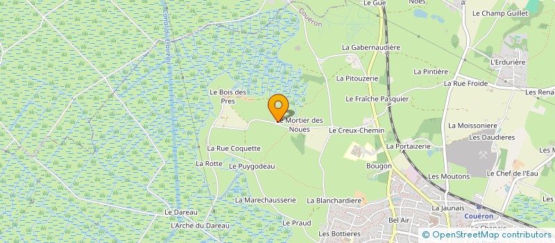 localisation de l'entreprise MONSIEUR JULIEN CHEVREAU à COUERON