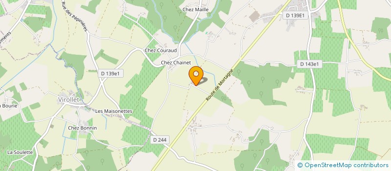 localisation de l'entreprise MONSIEUR JULIEN CHEVREUX à GEMOZAC