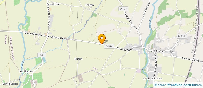 localisation de l'entreprise MONSIEUR JULIEN CHEVROL  PACT