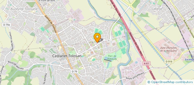 localisation de l'entreprise MONSIEUR JULIEN CHEZEAUX à CASTANET-TOLOSAN