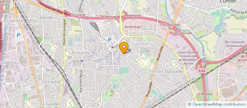 localisation de l'entreprise MONSIEUR JULIEN CHIAHOUA à TOULOUSE