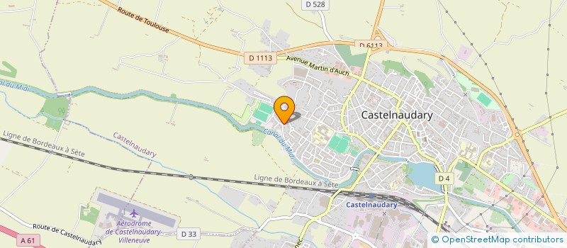 localisation de l'entreprise MONSIEUR JULIEN CHICHA  CASTELNAUDARY