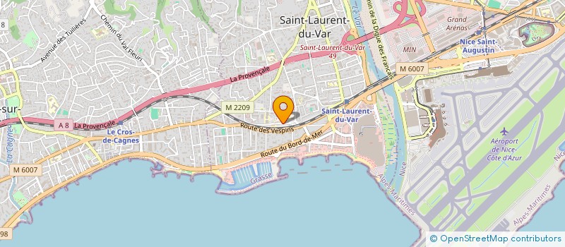 localisation de l'entreprise MONSIEUR JULIEN CHIKANDE à SAINT LAURENT DU VAR