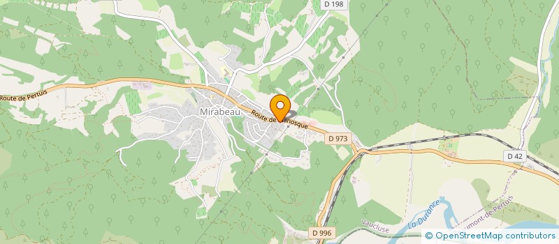 localisation de l'entreprise MONSIEUR JULIEN CHINI  MIRABEAU
