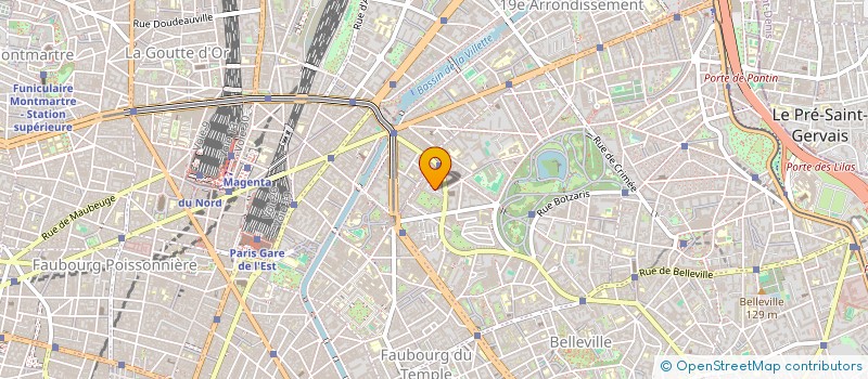 localisation de l'entreprise MONSIEUR JULIEN CHINOT  PARIS