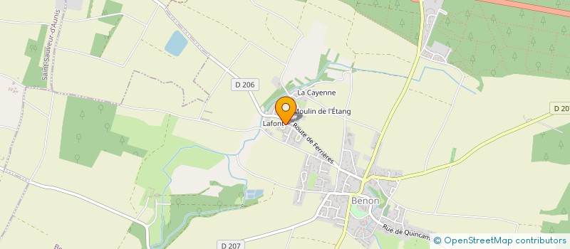 localisation de l'entreprise MONSIEUR JULIEN CHOBELET  MARSILLY