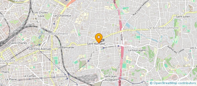localisation de l'entreprise MONSIEUR JULIEN CHOLET à MARSEILLE
