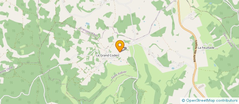 localisation de l'entreprise MONSIEUR JULIEN CHONIS  SAINT-RABIER