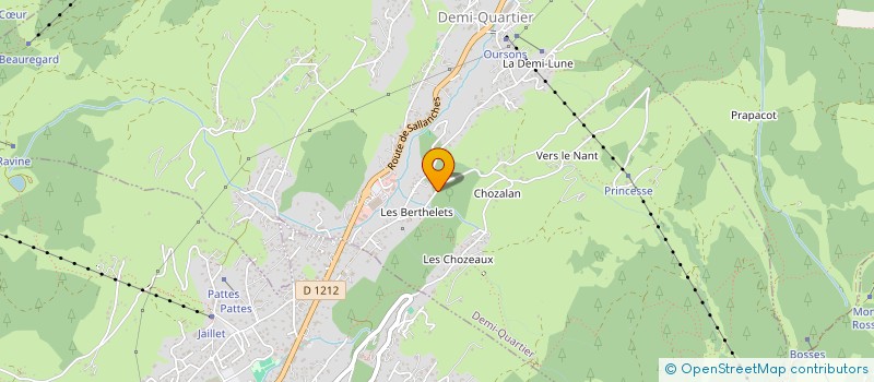 localisation de l'entreprise MONSIEUR JULIEN CHOPIN  DEMI-QUARTIER