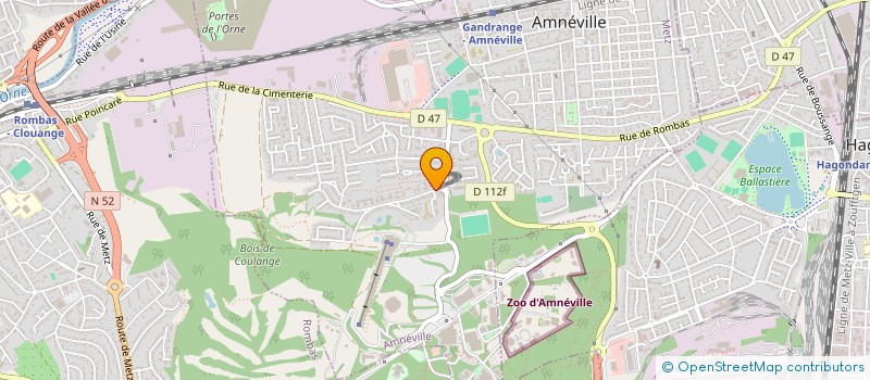 localisation de l'entreprise MONSIEUR JULIEN CHRISTMANN  AMNEVILLE