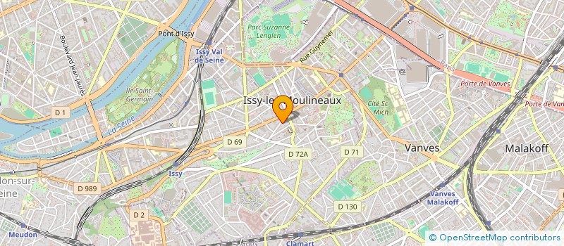 localisation de l'entreprise MONSIEUR JULIEN CINQUIN à ISSY-LES-MOULINEAUX