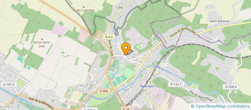 localisation de l'entreprise MONSIEUR JULIEN CLAIREMBAULT à EPERNON