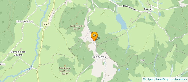 localisation de l'entreprise MONSIEUR JULIEN CLAPTIEN  MILLAY