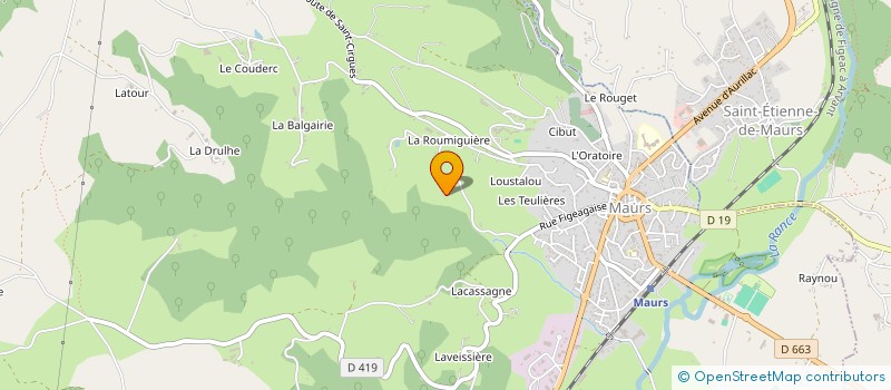 localisation de l'entreprise MONSIEUR JULIEN CLICQ à QUEZAC