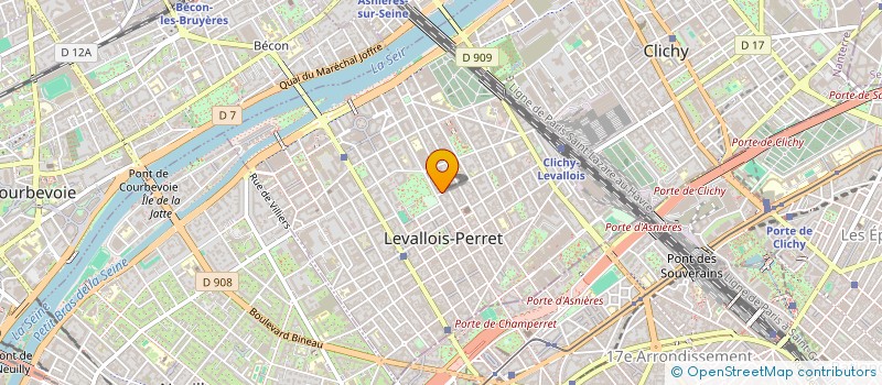 localisation de l'entreprise MONSIEUR JULIEN CLOUET à LEVALLOIS-PERRET