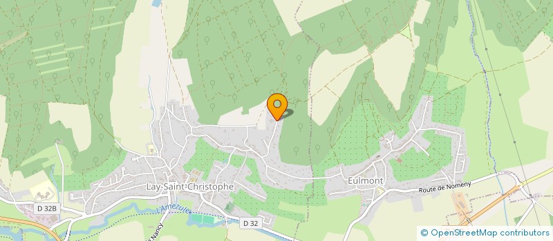 localisation de l'entreprise MONSIEUR JULIEN COFFION  LAY-SAINT-CHRISTOPHE