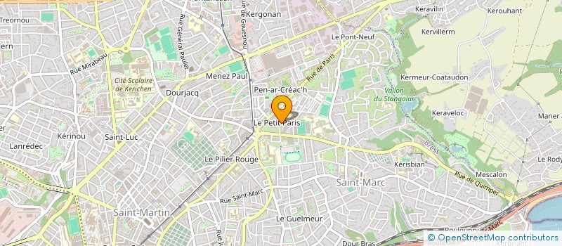 localisation de l'entreprise MONSIEUR JULIEN COLLOMBAT à BREST
