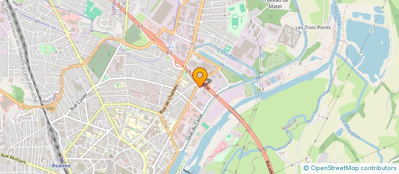 localisation de l'entreprise MONSIEUR JULIEN COLOMBA  ROANNE