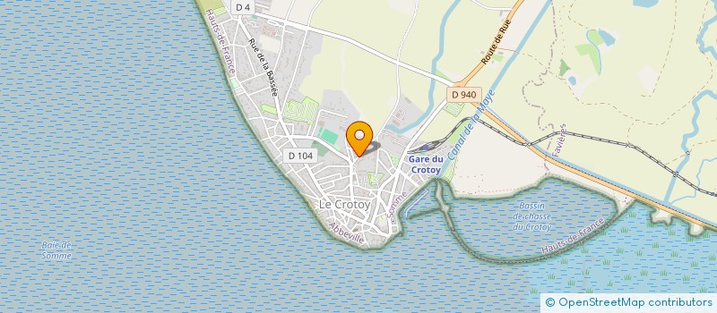 localisation de l'entreprise MONSIEUR JULIEN COMBEAU à LE CROTOY