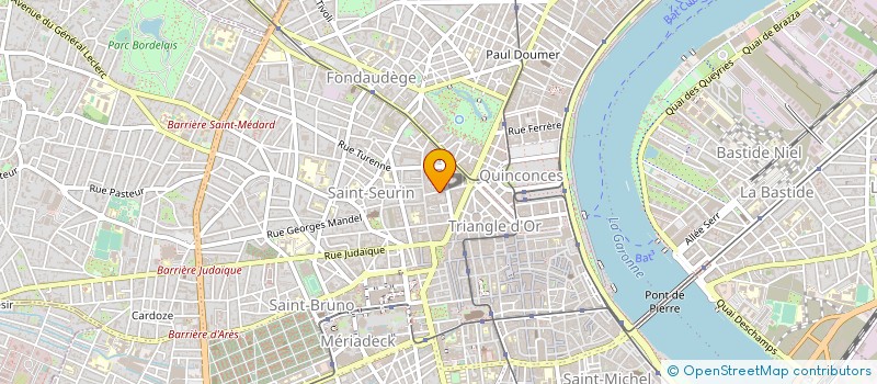 localisation de l'entreprise MONSIEUR JULIEN COME  BORDEAUX