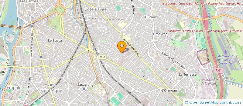 localisation de l'entreprise MONSIEUR JULIEN COMTE à TOULOUSE
