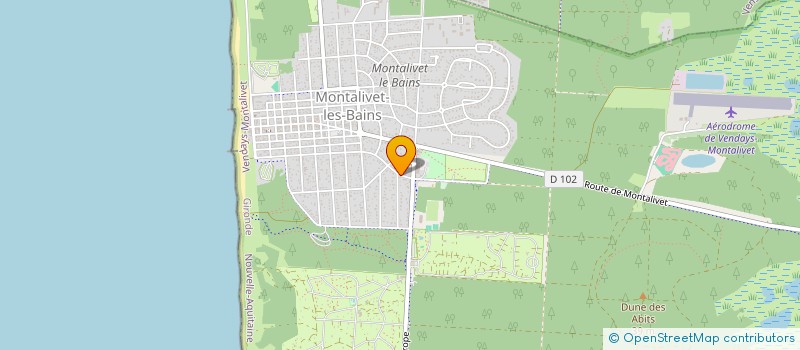 localisation de l'entreprise MONSIEUR JULIEN COMTET  VENDAYS-MONTALIVET