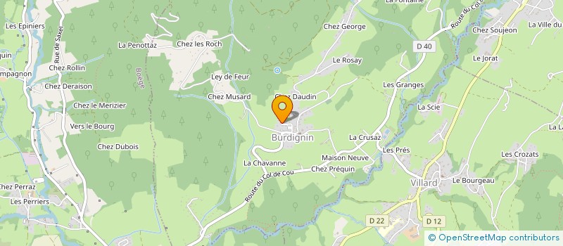 localisation de l'entreprise MONSIEUR JULIEN CONFORTO  BURDIGNIN