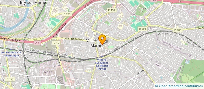 localisation de l'entreprise MONSIEUR JULIEN CONSIGNY à VILLIERS-SUR-MARNE