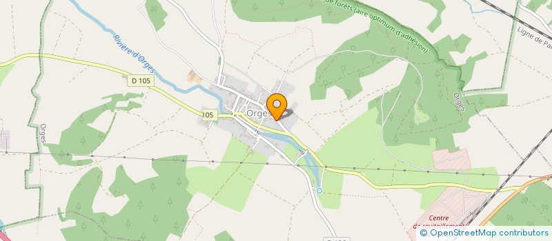 localisation de l'entreprise MONSIEUR JULIEN CONSIGNY à ORGES