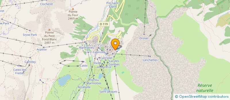 localisation de l'entreprise MONSIEUR JULIEN CONSTANS  BOURG-SAINT-MAURICE