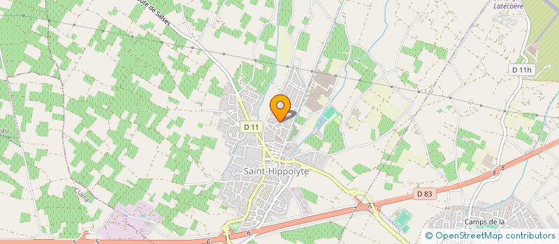 localisation de l'entreprise MONSIEUR JULIEN CONSTANT  SAINT-HIPPOLYTE