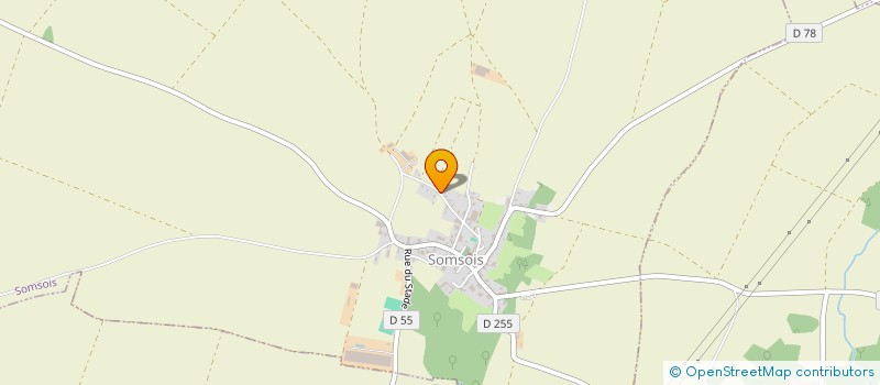 localisation de l'entreprise MONSIEUR JULIEN CONTANT  SOMSOIS