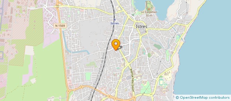 localisation de l'entreprise MONSIEUR JULIEN CONTESSE  ISTRES