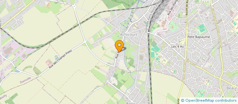 localisation de l'entreprise MONSIEUR JULIEN COQUERIE  AGNY