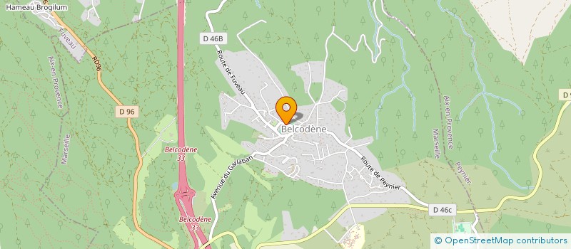 localisation de l'entreprise MONSIEUR JULIEN CORBANI  BELCODENE