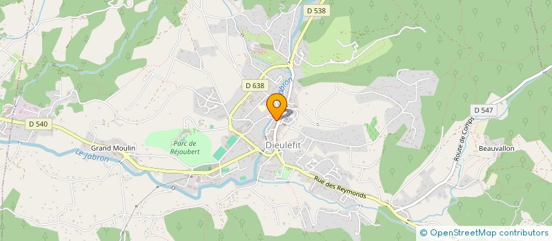 localisation de l'entreprise MONSIEUR JULIEN CORELLINO  DIEULEFIT