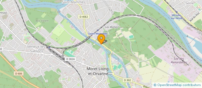 localisation de l'entreprise MONSIEUR JULIEN CORNU  MORET-LOING-ET-ORVANNE