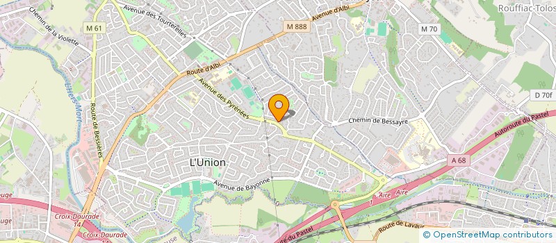 localisation de l'entreprise MONSIEUR JULIEN CORRAL à L'UNION