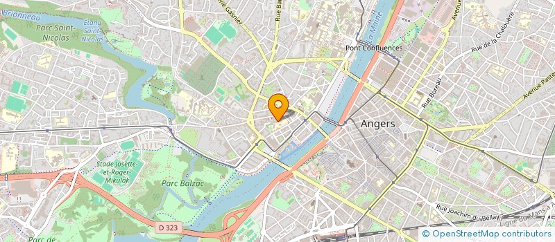 localisation de l'entreprise MONSIEUR JULIEN CORRE à ANGERS