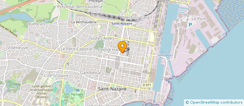 localisation de l'entreprise MONSIEUR JULIEN CORREC à SAINT-NAZAIRE