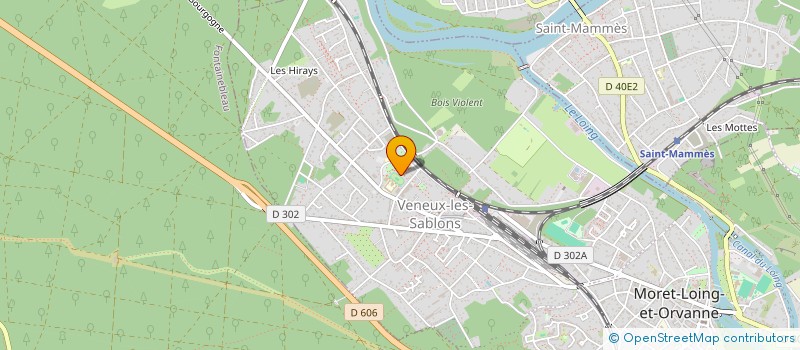 localisation de l'entreprise MONSIEUR JULIEN CORTEZ  MORET-LOING-ET-ORVANNE