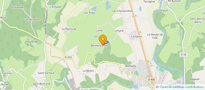 localisation de l'entreprise MONSIEUR JULIEN COSSARD à COURPIERE