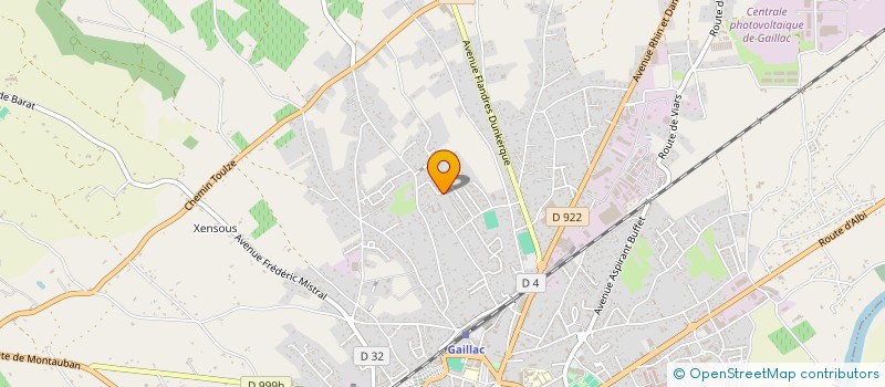 localisation de l'entreprise MONSIEUR JULIEN COSTESEQUE  GAILLAC