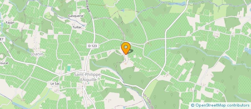 localisation de l'entreprise MONSIEUR JULIEN COUDERC  PUJOLS