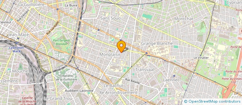 localisation de l'entreprise MONSIEUR JULIEN COUDRAY  LYON