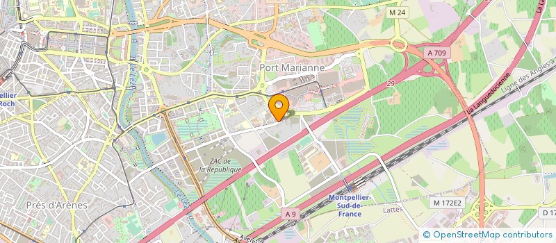 localisation de l'entreprise MONSIEUR JULIEN COULLET à MONTPELLIER