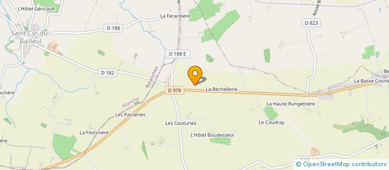 localisation de l'entreprise MONSIEUR JULIEN COUPEL à SAINT-ROCH-SUR-EGRENNE