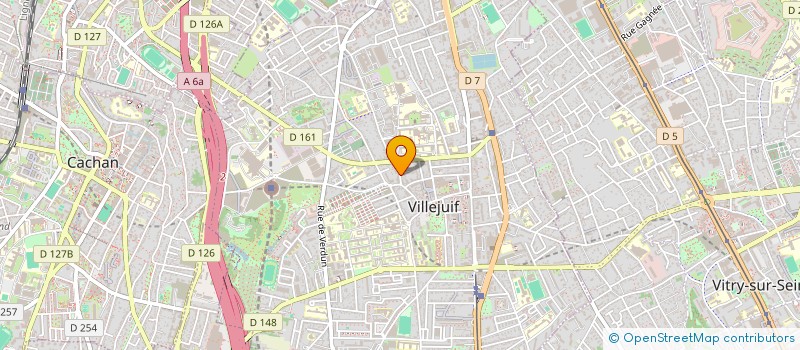 localisation de l'entreprise MONSIEUR JULIEN COURDILLE à VILLEJUIF